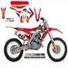 Kit Déco est Housse de selle Replica Gariboldi 2015 pour Honda Crf250 2014 2015 et CRF450R 450R 2013 2014